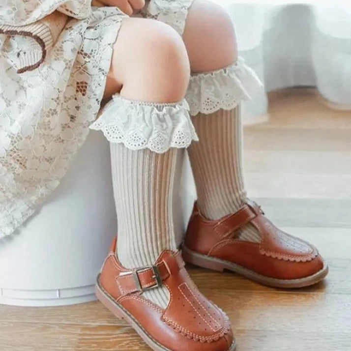 Bebe Lace Kneesocks (5 Colours)