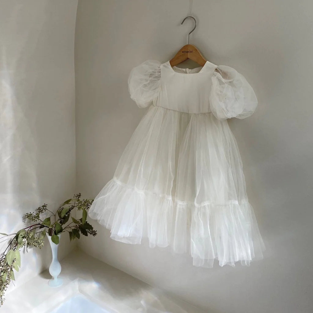 Monbebe BonBon Tulle Girls Dress