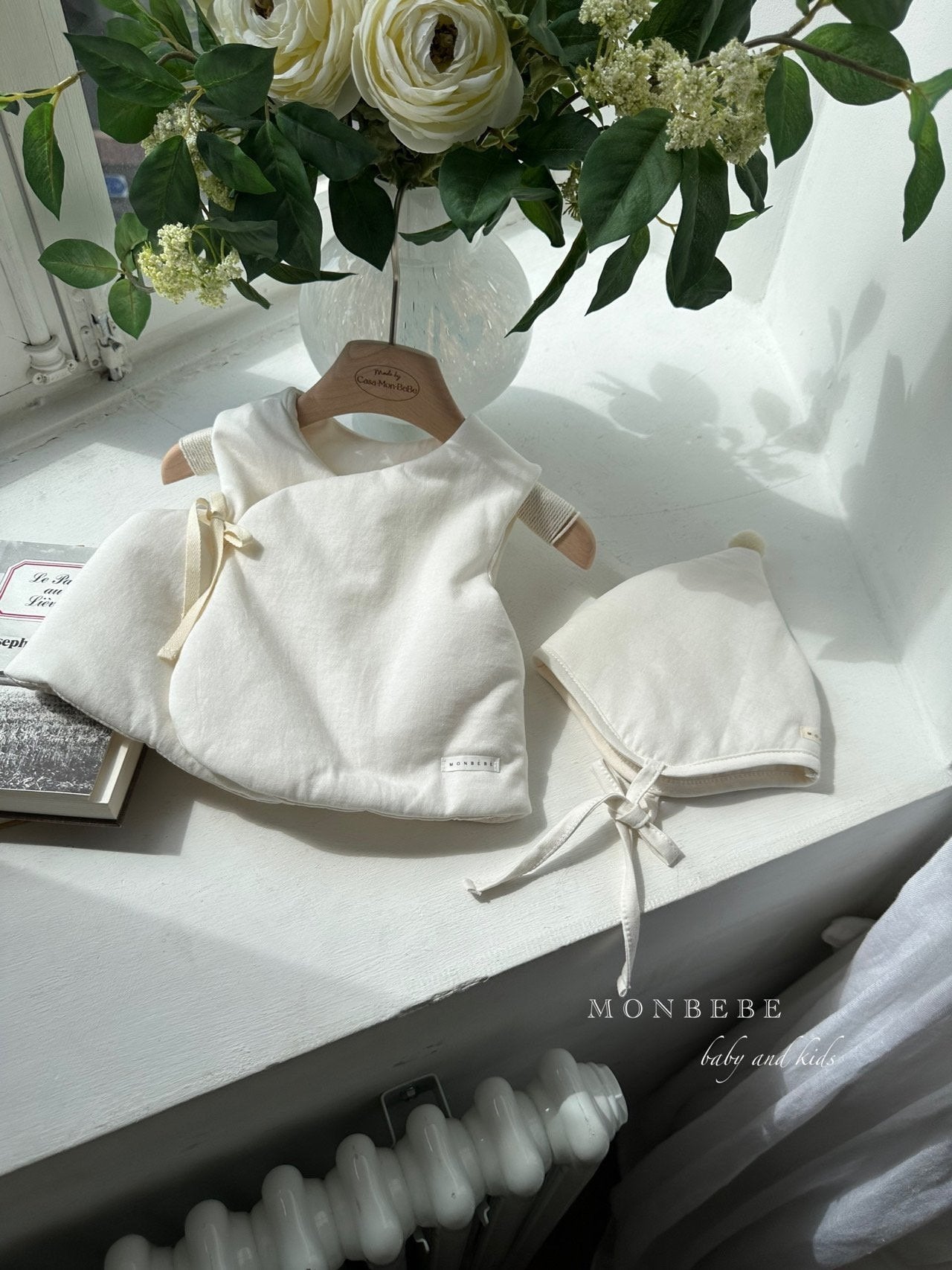 Monbebe Padding Vest (Cream)