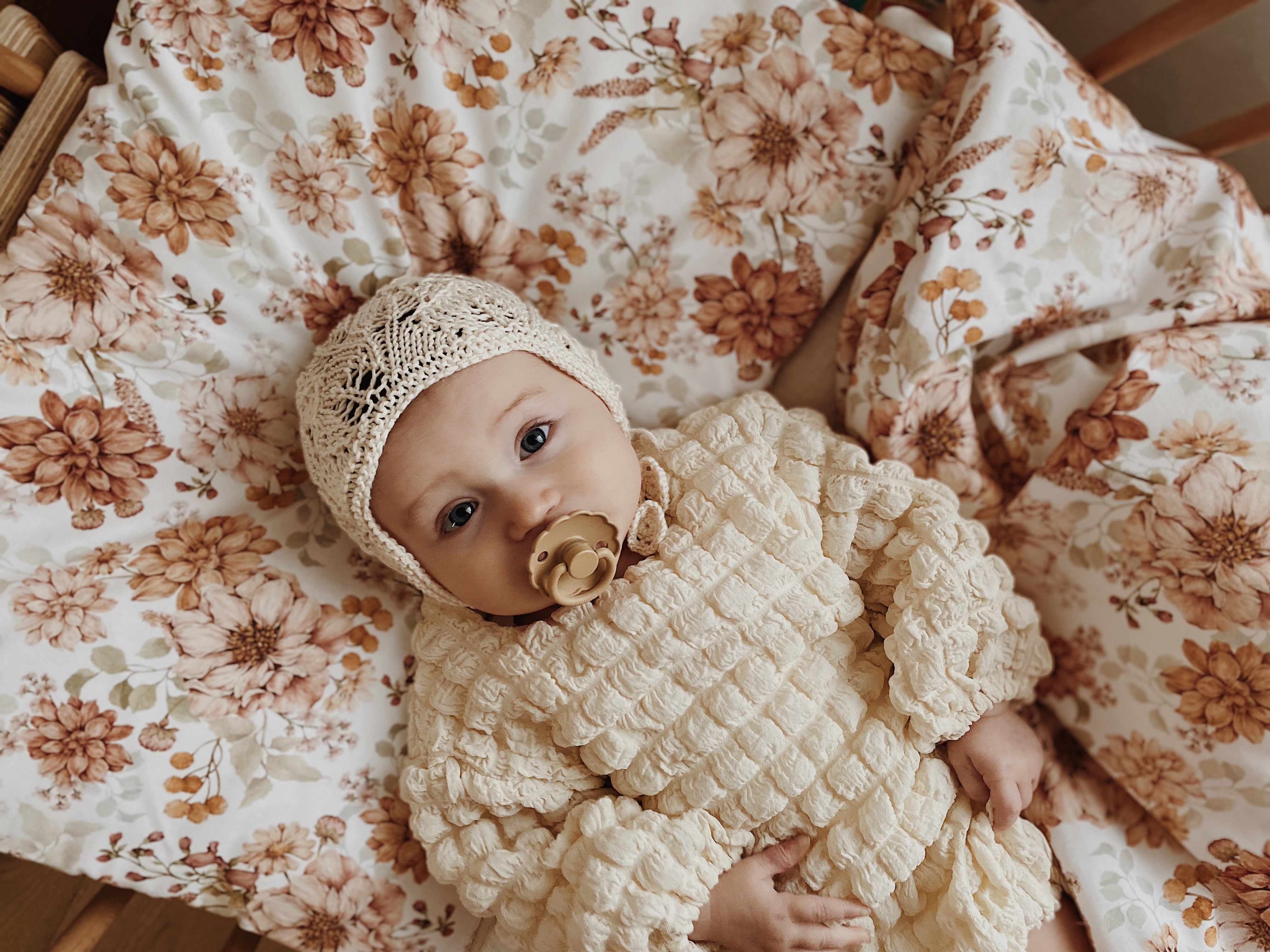 Nunu Popcorn Blouse & Bloomers Set