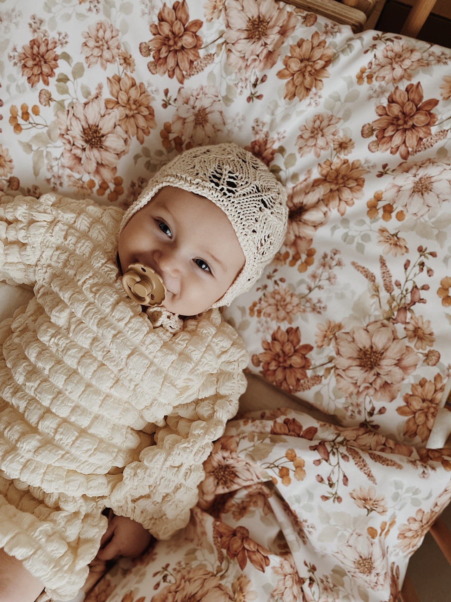 Nunu Popcorn Blouse & Bloomers Set