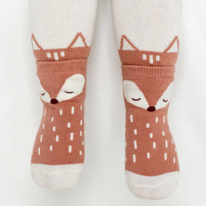 Bebe Fox Leggings + Socks Set