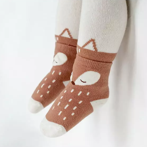 Bebe Fox Leggings + Socks Set