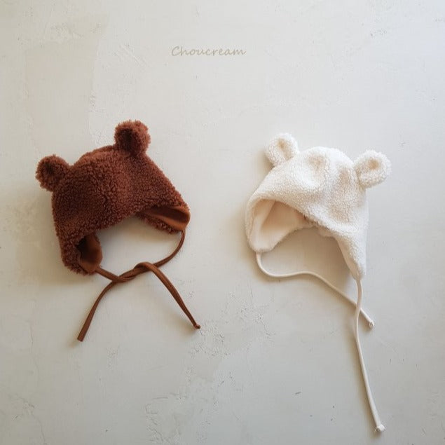 Bebe Bear Fluffy Hat (2 Colours)