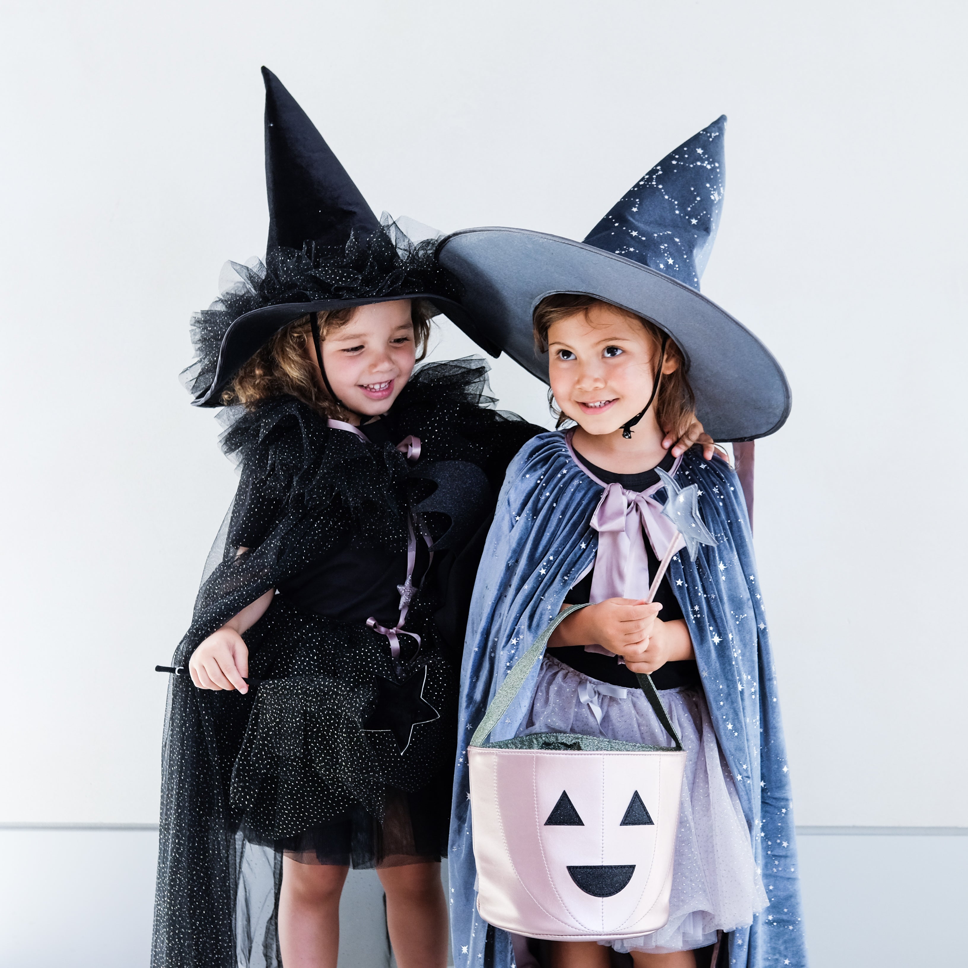 Mimi & Lula Esmerelda ruffle witch cape