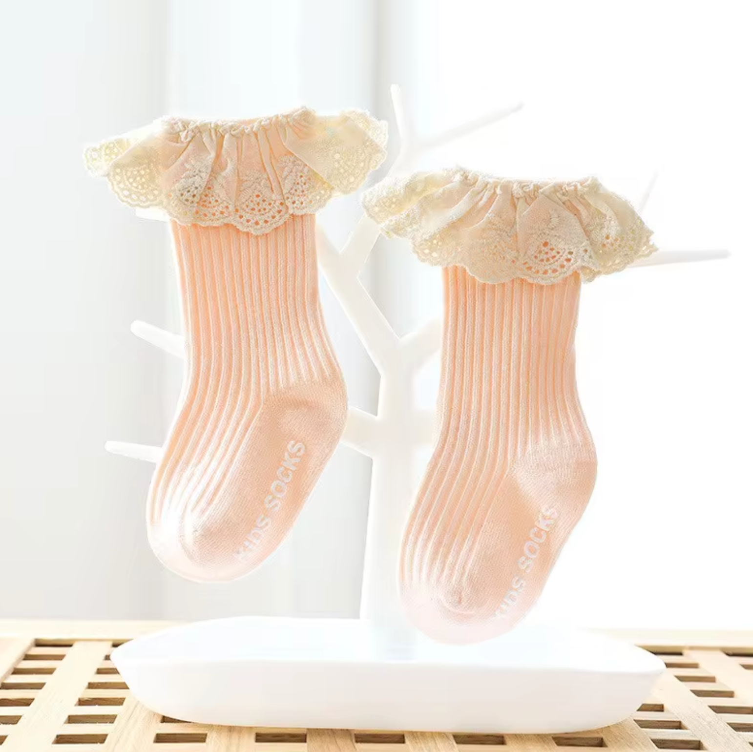 Bebe Lace Kneesocks (5 Colours)