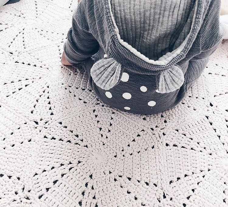 Lala Bambi Hood Jumpsuit  (Grey) - Greenberry Kids  - 5