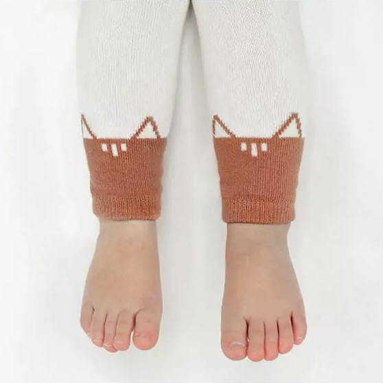 Bebe Fox Leggings + Socks Set