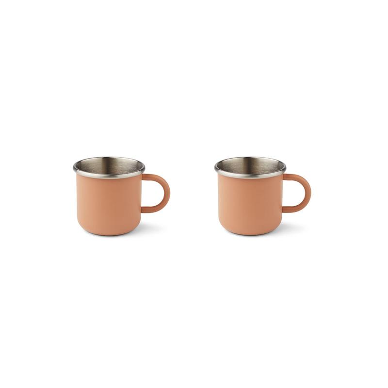 Liewood Tommy Cup - 2 Pack (Tuscany Rose)