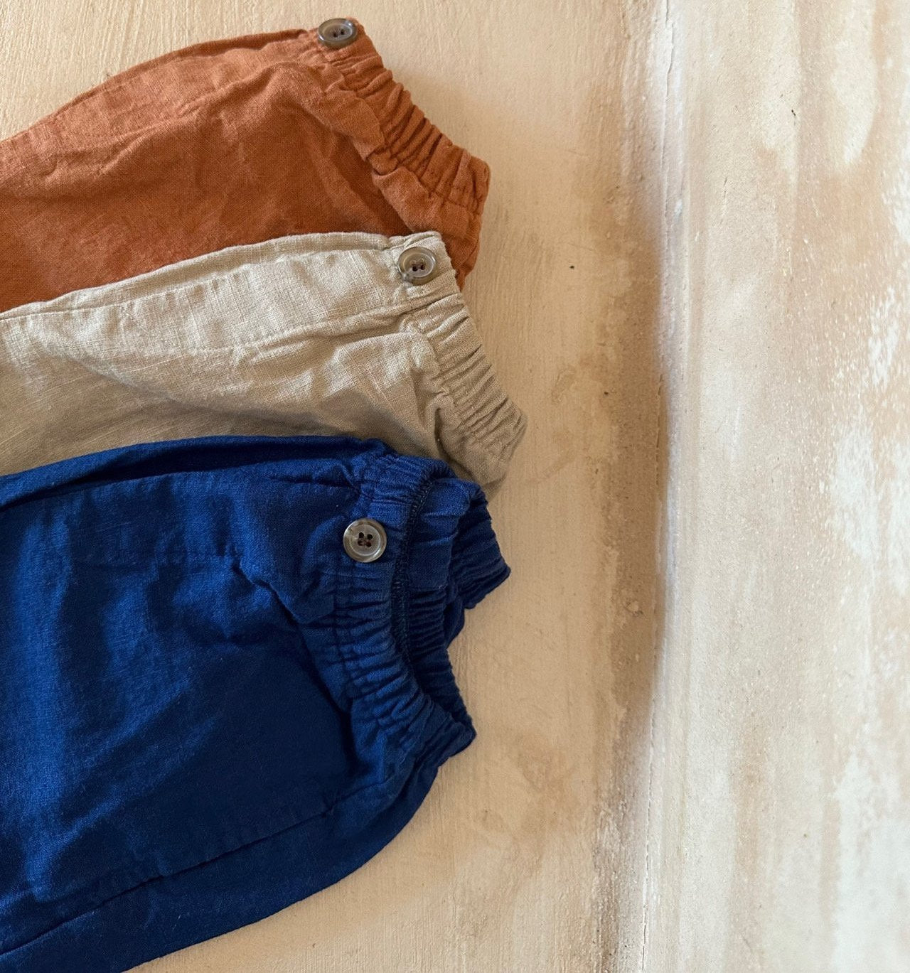 Monbebe Linen Shorts (3 Colours)